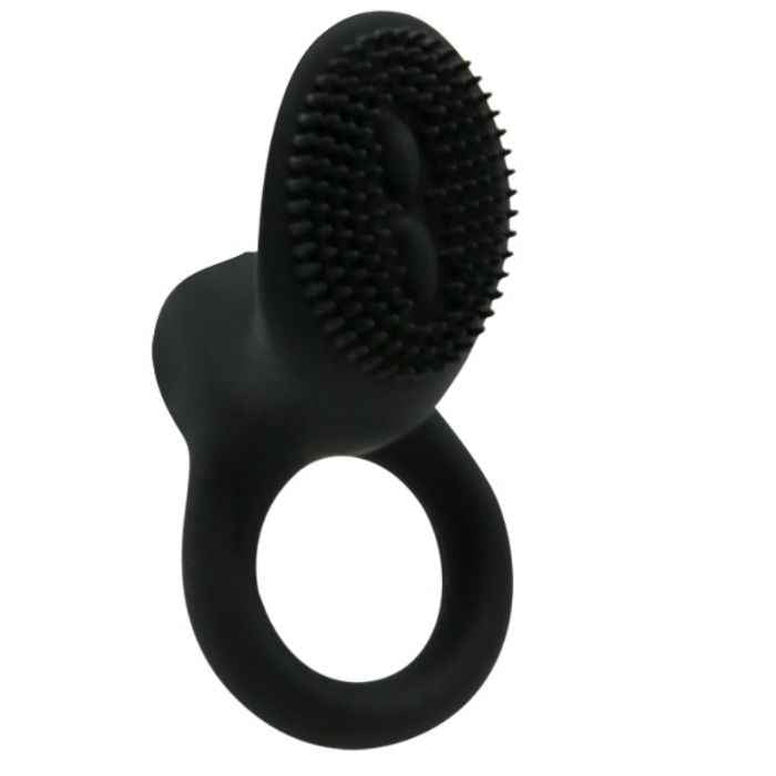 PRETTY LOVE - COBRA ANEL VIBRADOR PRETO - VIBRA24 SEXSHOP