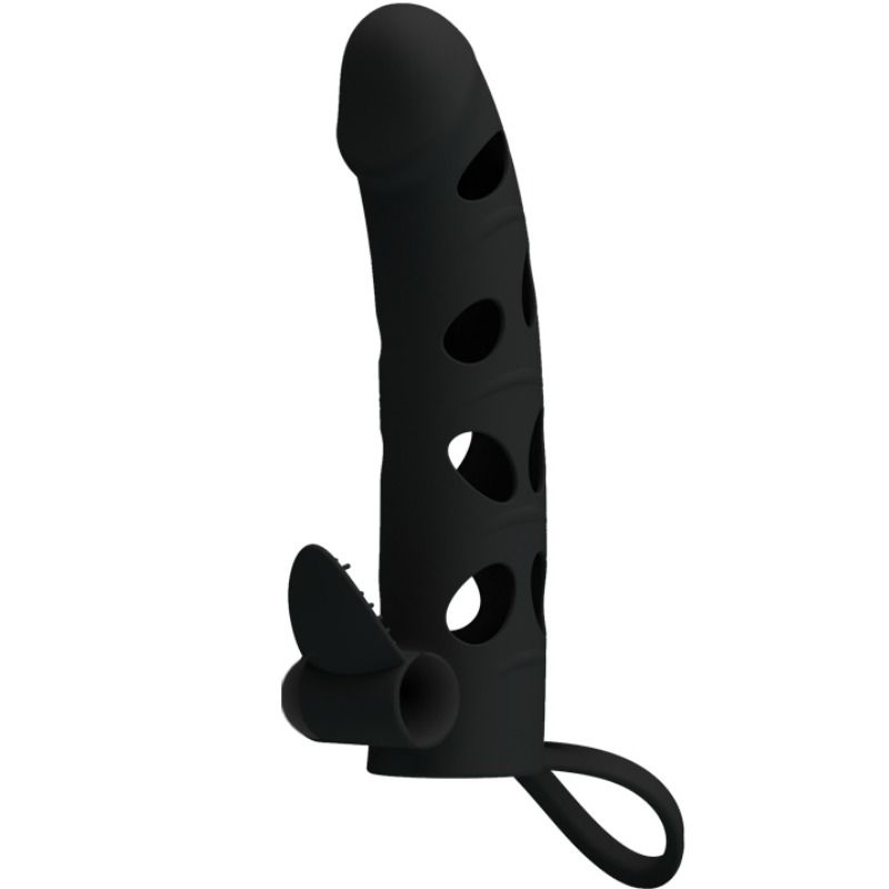 PRETTY LOVE - CAPA DE SILICONE COM VIBRAO 15.2 CM - VIBRA24 SEXSHOP