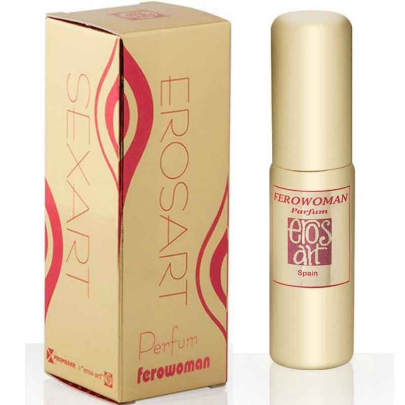 EROS-ART - FEROWOMAN PERFUME FEROMÔNICOS FEMININOS 20 ML - VIBRA24 SEXSHOP