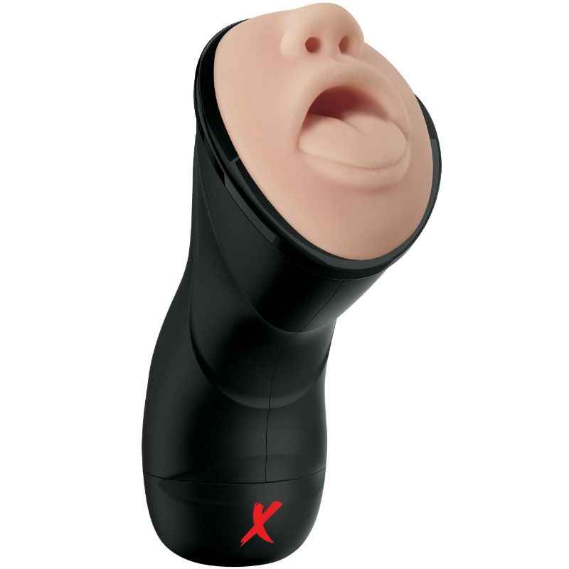 PDX ELITE - GARGANTA PROFUNDA VIBRADOR STROKER - VIBRA24 SEXSHOP