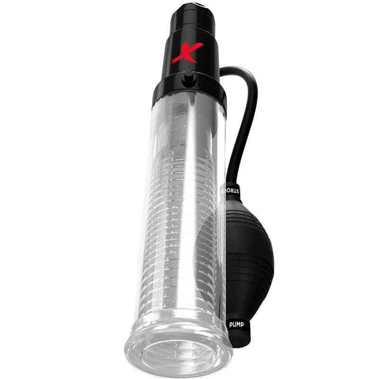 PDX ELITE - SUCK N PUMP STROKER MASTURBADOR VIBRANTE BOMBA DE SUCÇÃO - VIBRA24 SEXSHOP