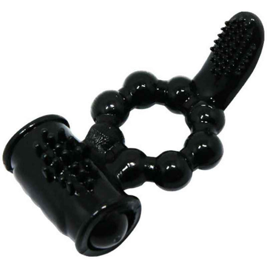 BAILE - ANEL SWEET RING COM ESTIMULADOR DUPLO - VIBRA24 SEXSHOP