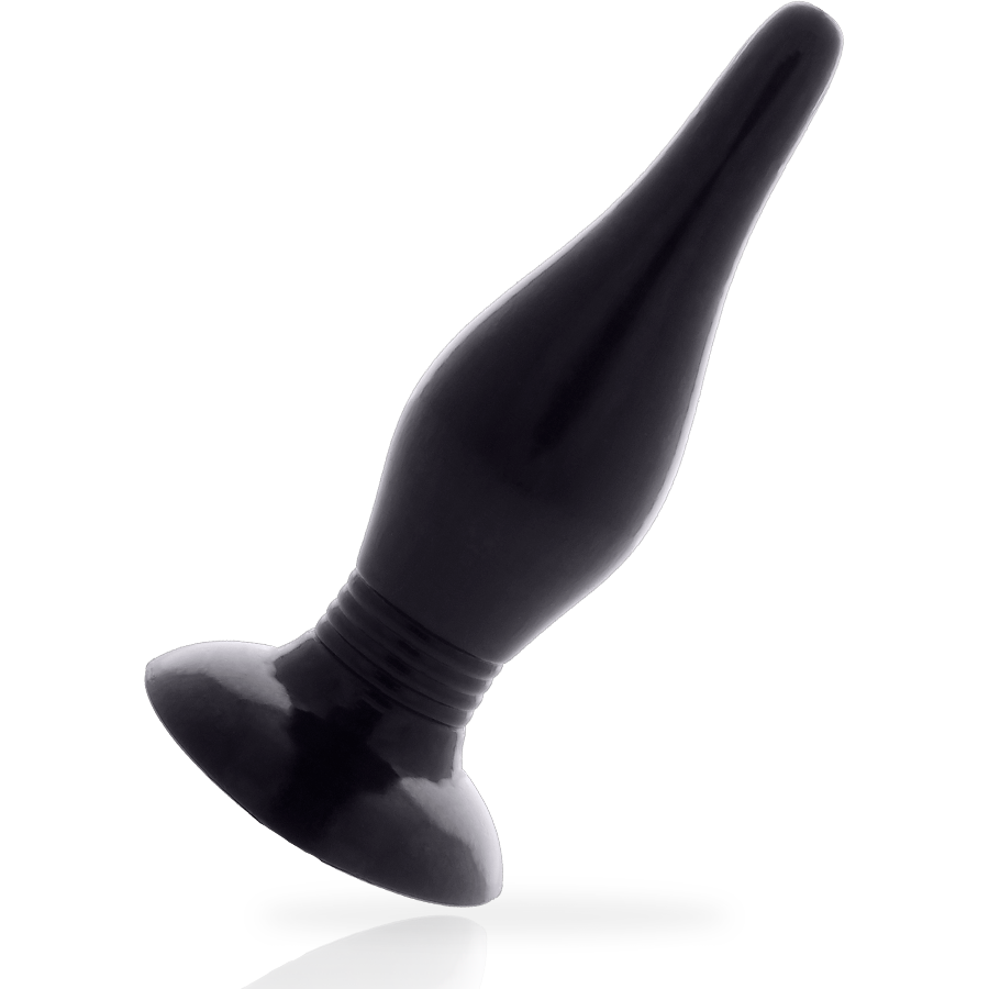 ADDICTED TOYS - PLUG ANAL 14.5 CM PRETO - VIBRA24 SEXSHOP