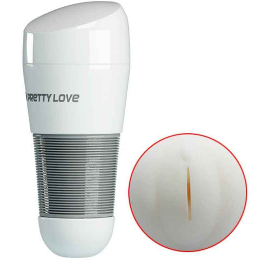 PRETTY LOVE - KITTY MASTURBADOR DE VAGINA BRANCA 2 - VIBRA24 SEXSHOP