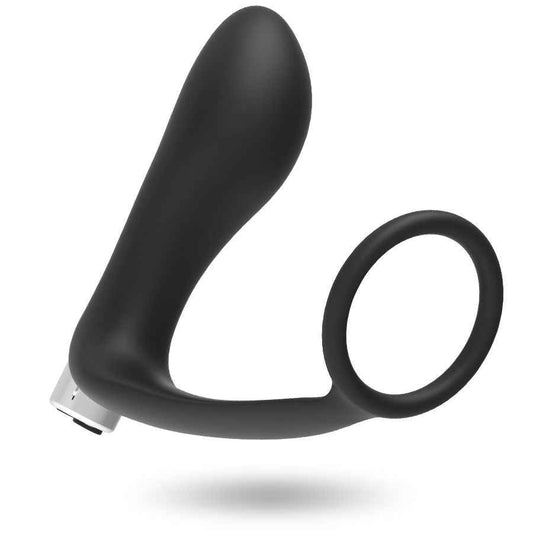 ADDICTED TOYS - VIBRADOR PROSTTICO VIBRADOR RECARREGVEL - MODELO 1 - PRETO - VIBRA24 SEXSHOP