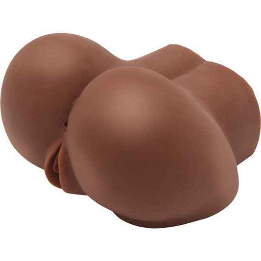 ACT - MASTURBADOR HOT HONEY RIDER COM VIBRADOR MARROM - VIBRA24 SEXSHOP