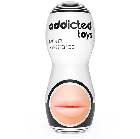 ADDICTED TOYS - MASTURBADOR DE BOCA - VIBRA24 SEXSHOP