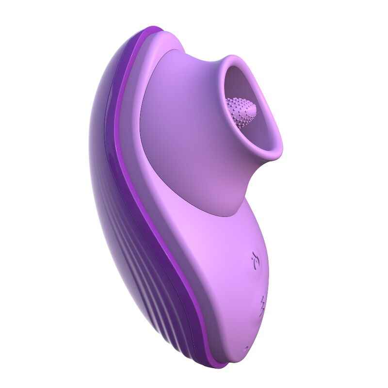 FANTASY FOR HER - LÍNGUA DIVERTIDA DE SILICONE ROXA - VIBRA24 SEXSHOP