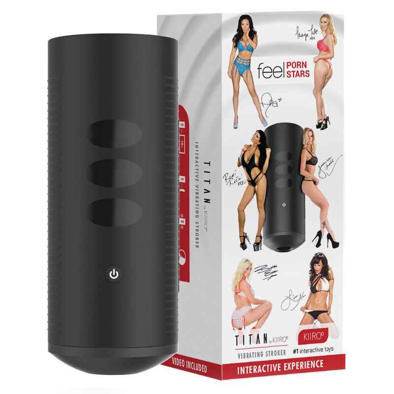 KIIROO - MASTURBADOR TECNOLÓGICO TITAN EXPERIENCE - VIBRA24 SEXSHOP
