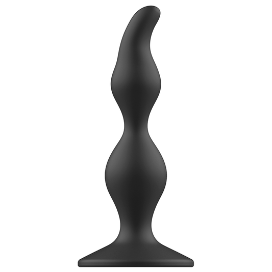 ADDICTED TOYS - PLUG SEXUAL ANAL 12 CM PRETO - VIBRA24 SEXSHOP