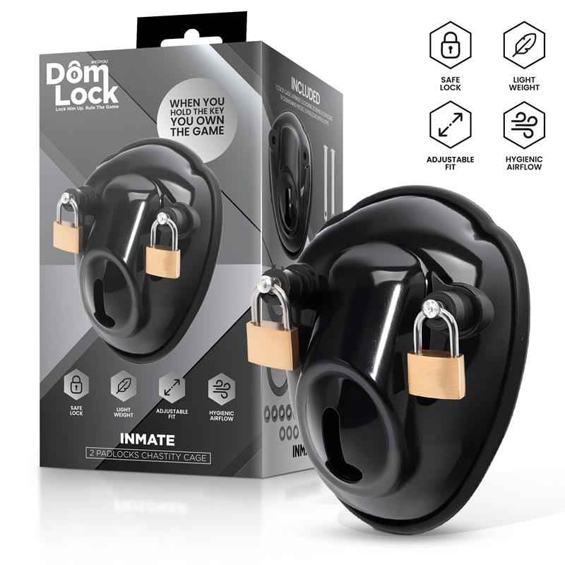 Inmate Chastity Cage with Spacers