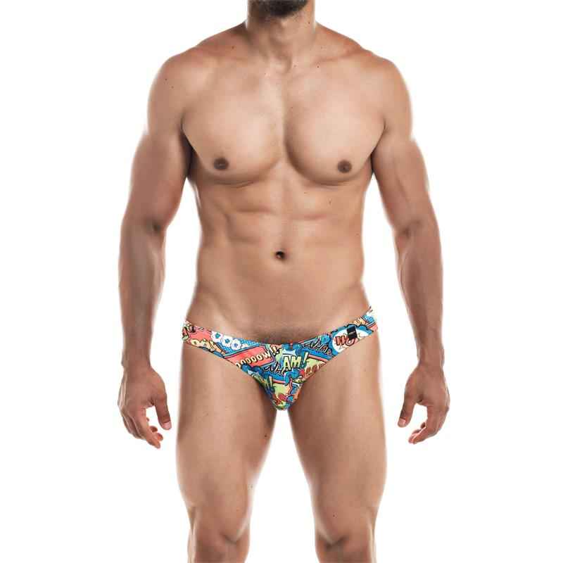 Low Rise Bikini Brief Provocative Cartoon