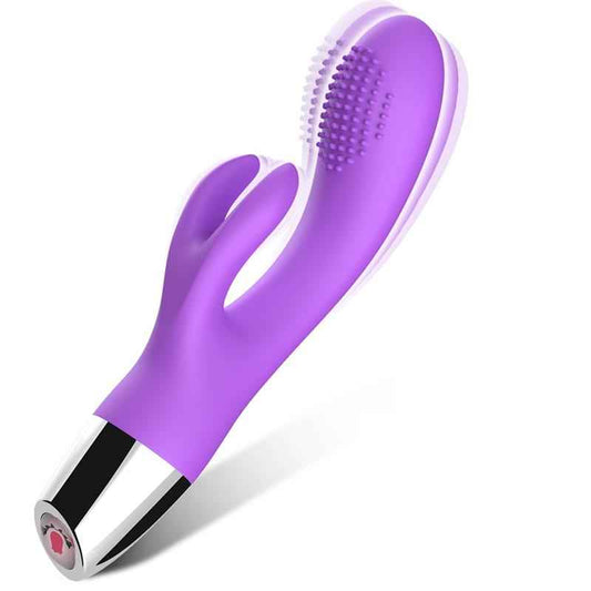 Rabbit Vibrator Flexible Purple